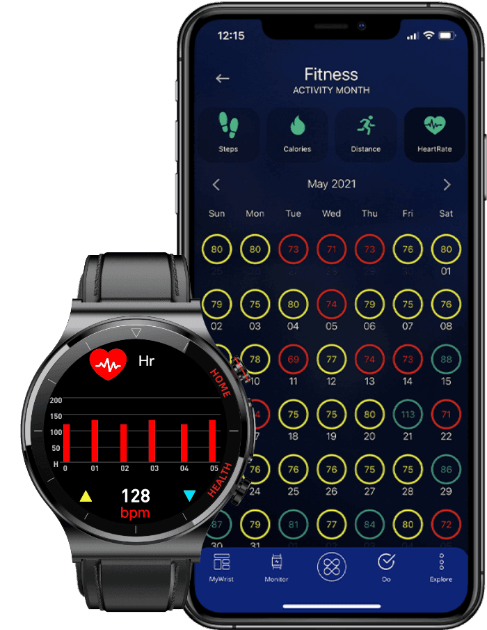<strong>Heart Rate</strong><br/> Monitor