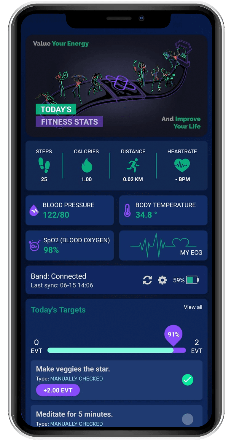 health and fitness mobile app